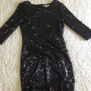 BB Dakota Sequin Cocktail Dress